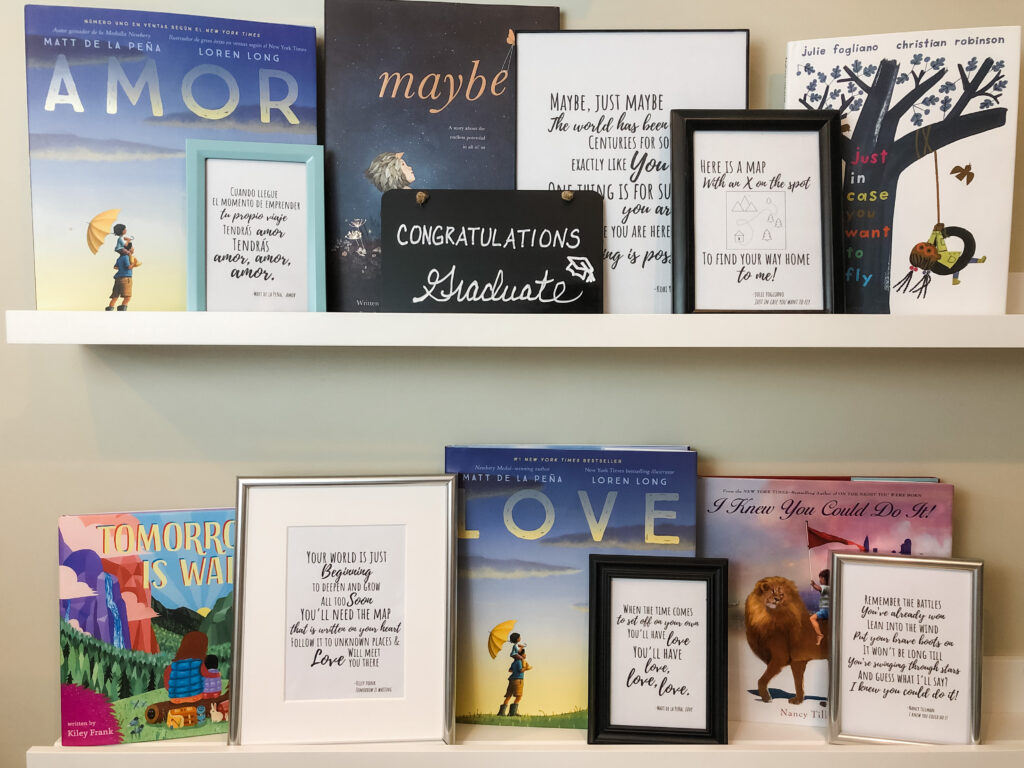 Graduation Bookshelf